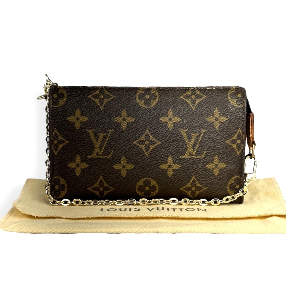 ❌SOLD❌ 💕CUTE💕 Louis Vuitton Mini Monogram Bucket Pochette - Picture 3 of 14